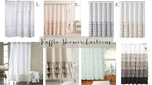 In her new design book, homebody, jo revealed a particularly stylish fix for this issue: Friday Finds Ruffle Shower Curtains House Of Hargrove