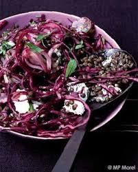 Salade De Lentilles Vertes Et Chou Rouge Aux Raisins Pour 4 Personnes Recettes Elle A Table Recette Recettes De Cuisine Salade De Lentilles Chou Rouge