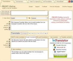 Promt (from project mt — the project of machine translation) is a russian company focused upon the development of machine translation systems. Promt Online Imtranslator