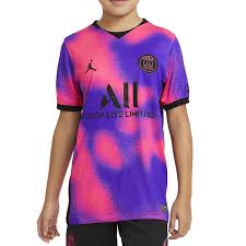 Pinke atmungsaktive nike psg kinderfußballtrikots zum fußballspielen 2020/21. Jordan Youth Paris Saint Germain 4 Kinder Trikot Lila Pink Cv8438 640 Sporthaus Marquardt Online Shop Fur Sportbekleidung Mode Schuhe