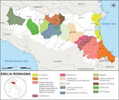 It is made in four versions. Emilia Romagna Map Of Vineyards Wine Regions