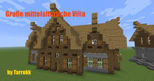 Minecraft Grosse Mittelalterliche Villa Tutorial Minecraft Haus Minecraft Haus Ideen Minecraft Gebaude Über einen netten eintrag von euch. pinterest
