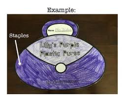 Dot dot dot mice lilly s purple plastic purse by kevin henkes. Lilly S Purple Plastic Purse Printable Craft By Fun And Fabulous In First Grade