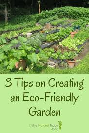3 Tips For Creating An Eco Friendly Garden Eco Friendly Garden Eco Garden Organic Gardening Tips