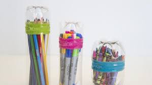 Botol plastik bekas, spon/flanel, spon glitter, renda. Cara Membuat Tempat Pensil Dari Botol Bekas Yang Mudah Dipraktikkan Hot Liputan6 Com