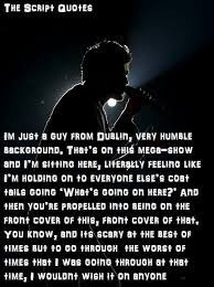 The Script Quotes And Lyrics Scripting Quotes The Script Script