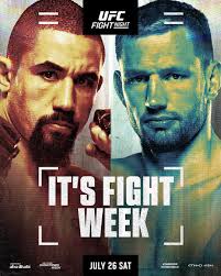 It's #UFCAbuDhabi Fight Week 🤩