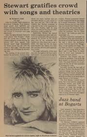 Rod Stewart and the Faces Concert in San Jose