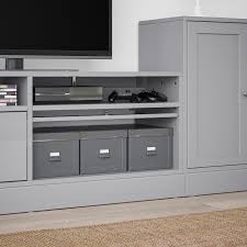 Havsta Tv Mobel Kombination Grau Tv Mobel Ikea Tv Mobel Kombination