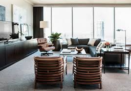 Contemporary Living Room High Rise Modern Furniture Urban Masculine Transitional Big Masculine Living Rooms Stylish Living Room Bachelor Pad Living Room