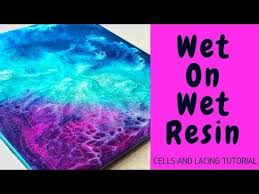 Toxic Beach Wet On Wet Resin Technique Easy Cells Youtube Epoxy Resin Diy Resin Art Painting Diy Resin Crafts