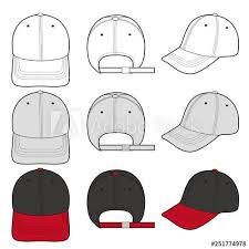 Baseball Cap Fashion Flat Vector Illustration Mockup Design Buy This Stock Vector And Explore Similar Vecto Baseball Caps Fashion Fashion Flats Mockup Design