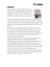 The two companies remained fierce competitors until their merger in 1905. Introduction Nestle Was Founded In 1866 By Henri Nestle And Nestle Milk