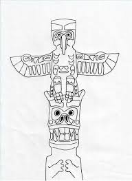 How To Draw Animals On Totem Poles Ehow Totem Pole Totem Pole Drawing Animal Drawings