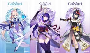 Launch genshin impact, login, and enter the game's world. Genshin Impact Update 2 1 Teaser Zeigen Raiden Shogun Kokomi Und Kujou Sara Genshin Impact De Atsit