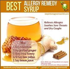 Seasonal Allergy Syrup Remedy Step Into My Green World Allergy Remedies Natural Remedies For Allergies Seasonal Allergies