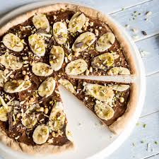 Bananen Schoko Pizza Der Susse Italienische Traum Rezept Lebensmittel Essen Rezepte Leckeres Essen