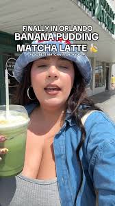 The banana matcha latte finally made its way to Orlando and after sell outs  I was FINALLY able to try it. And look the bottom line is Matcha Cafe Maiko  Orlando has