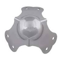 TCH Hardware 8 Pack Medium Steel Ball Corner Edge Protector - Flight Road  Case Box Cabinet Cover