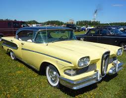 Image result for Buttercup Yellow 1960 Edsel