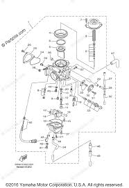 Yamaha Atv 2003 Oem Parts Diagram For Carburetor Partzilla Com