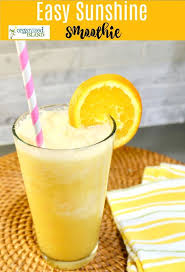 This Smoothie Recipe With Orange Juice Is A Wonderful Way To Start The Day Orange Smoothi Orange Banana Smoothie Juice Smoothies Recipes Banana Smoothie