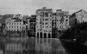 Foto Storiche Di Roma Lungotevere A Monte Di Ponte Sisto Prima Della Costruzione Dei Muraglioni Anno 1882 Roma Foto Storiche Foto