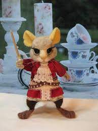 Dormouse Wonderland Mallymkun Tim Burton Fairy Tale Mouse - Etsy New Zealand