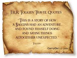 Head out on the highway. 17 Tolkien Travel Quotes About Adventure From The Lord Of The Rings The Hobbit