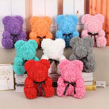 The day you were born was the luckiest day of my life. 40cm Cheap Artificial Flowers Rose Bear Plastic Foam Rose Teddy Bear Girlfriend Valentines Day Gift Birthday Party Decoration Best Sale B3cf5a Lindasnaglar