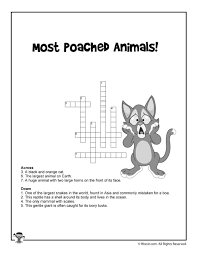 Another word puzzle from squiglys playhouse. Poached Animals Crossword Puzzle Worksheet Woo Jr Kids Activities