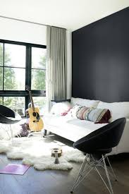 Add a black accent wall to your living room for a beautiful dark contrast. Accent Wall Paint Color Ideas Benjamin Moore