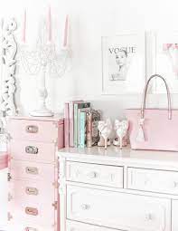 Pretty Workspace Girly Vanity Girl Decor Girly Office Pretty Office Workspace Decor Feminine Decor Ros Girly Room Decor Girly Apartment Decor Girly Room