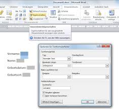Updated erklärt, wie es funktioniert. Textfelder Aus Formularfeld Steuerelementen In Word Einfugen
