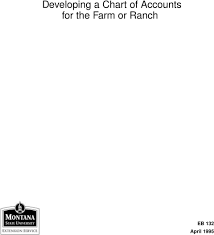 Developing A Chart Of Accounts For The Farm Or Ranch Pdf