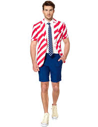 Un entretien d'embauche, un mariage, une fête habillée, voire même au travail pour certains. Costume D Ete Mr America Homme Opposuits Deguise Toi Achat De Deguisements Adultes