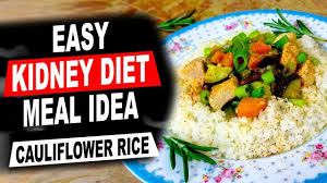 Medical research pioneering expertise in 100% all natural dietary blood sugar control Renal Diet Meal Idea Cauliflower Rice Low Carb Keto Kidney Disease Diet Recipes Renal Diet Meals Diet Meal