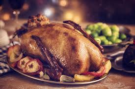 The christmas dinner should be the first food consumed that day. Sick Of Turkey Try This Christmas Roast Goose Recipe