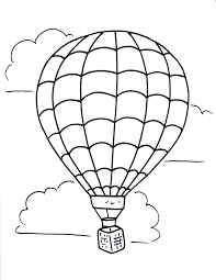 Hot Air Balloon Coloring Pages Free Large Images Air Balloon Hot Air Balloon Hot Air Balloon Drawing