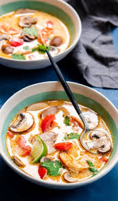 Tom Kha Gai Soup (Thai Coconut Soup With Shrimp) - Keto Karma
