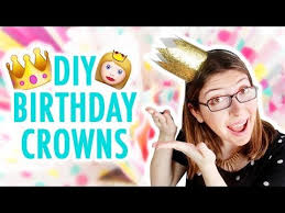 Diy Birthday Crown For Adults 3 Cute Diy Birthday Crowns For Kids And Adults Hgtv Handmade Youtube Crown For Kids Diy Birthday Crown Birthday Crown