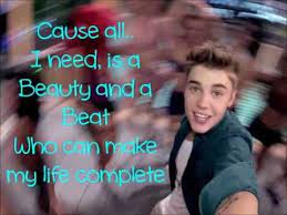 Justin Bieber Feat Nicki Minaj Beauty And A Beat Lyrics Youtube
