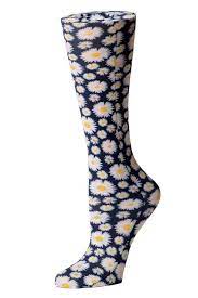 Cutieful Therapeutic Compression Socks Daisies Etsy Compression Socks Socks Compression