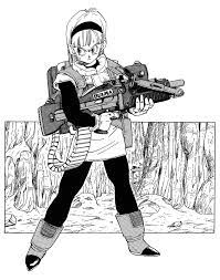 Artbook Island — Another cool Bulma scan from the Dragon Ball...