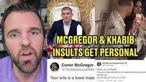 Reaction Mcgregor Khabib Insults Get Personal On Twitter Youtube