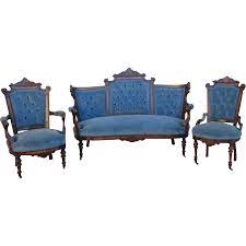 Check spelling or type a new query. Antique Victorian Settee Two Chairs Parlor Set Victorian Settee Victorian Decor Antiques