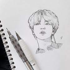 Discover images and videos about bts fanart from all over the world on we heart it. Nikki Shooky Dough Instagram Photos And Videos Kpop Drawings Bts Drawings Black And White Art Drawing