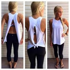 Split Back Cotton Tops Diyfashionguys Diy Fashion Diy Clothes Diy Shirt