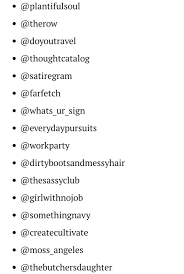 Girls Instagram Username Ideas