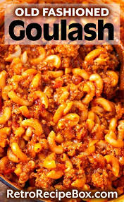 Goulasch A L Ancienne Boite De Recettes Retro In 2020 Best Goulash Recipes Easy Goulash Recipes Beef Recipes Easy